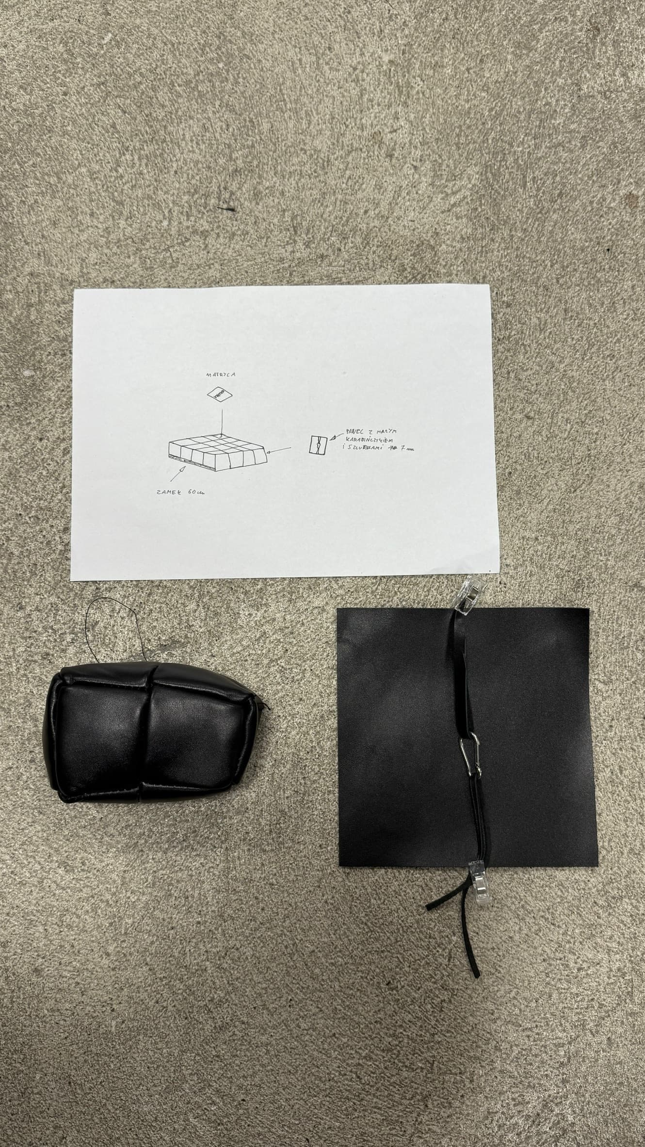 UPCYCLED collection – objects made from production remnants